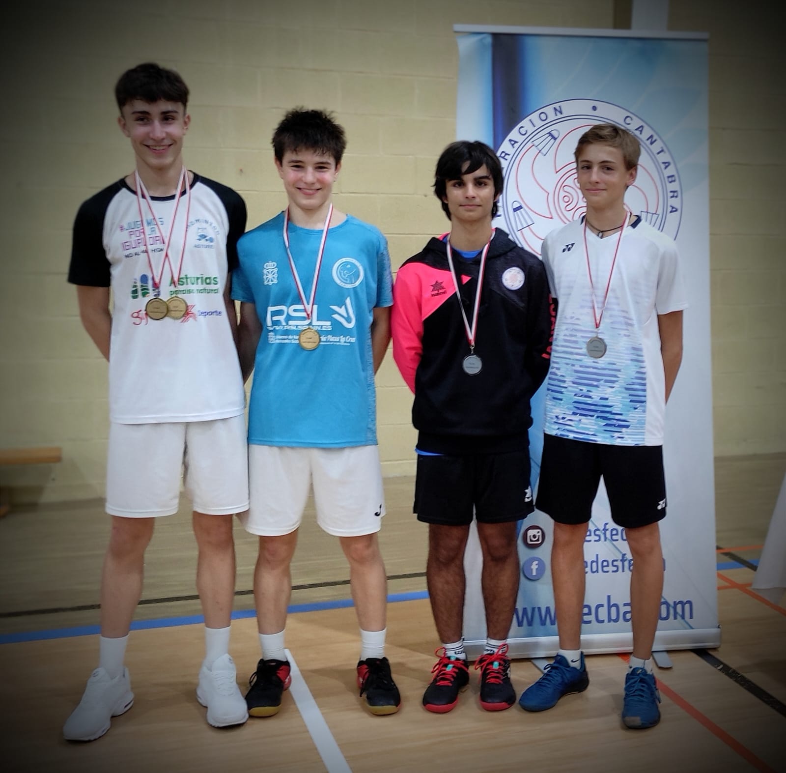 Participación y medallas navarras en los Máster de Soto de la Marina y San Lorenzo de El Escorial